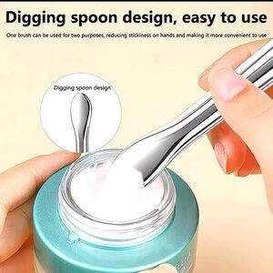 Stainless Steel Digging Spoon for Skincare